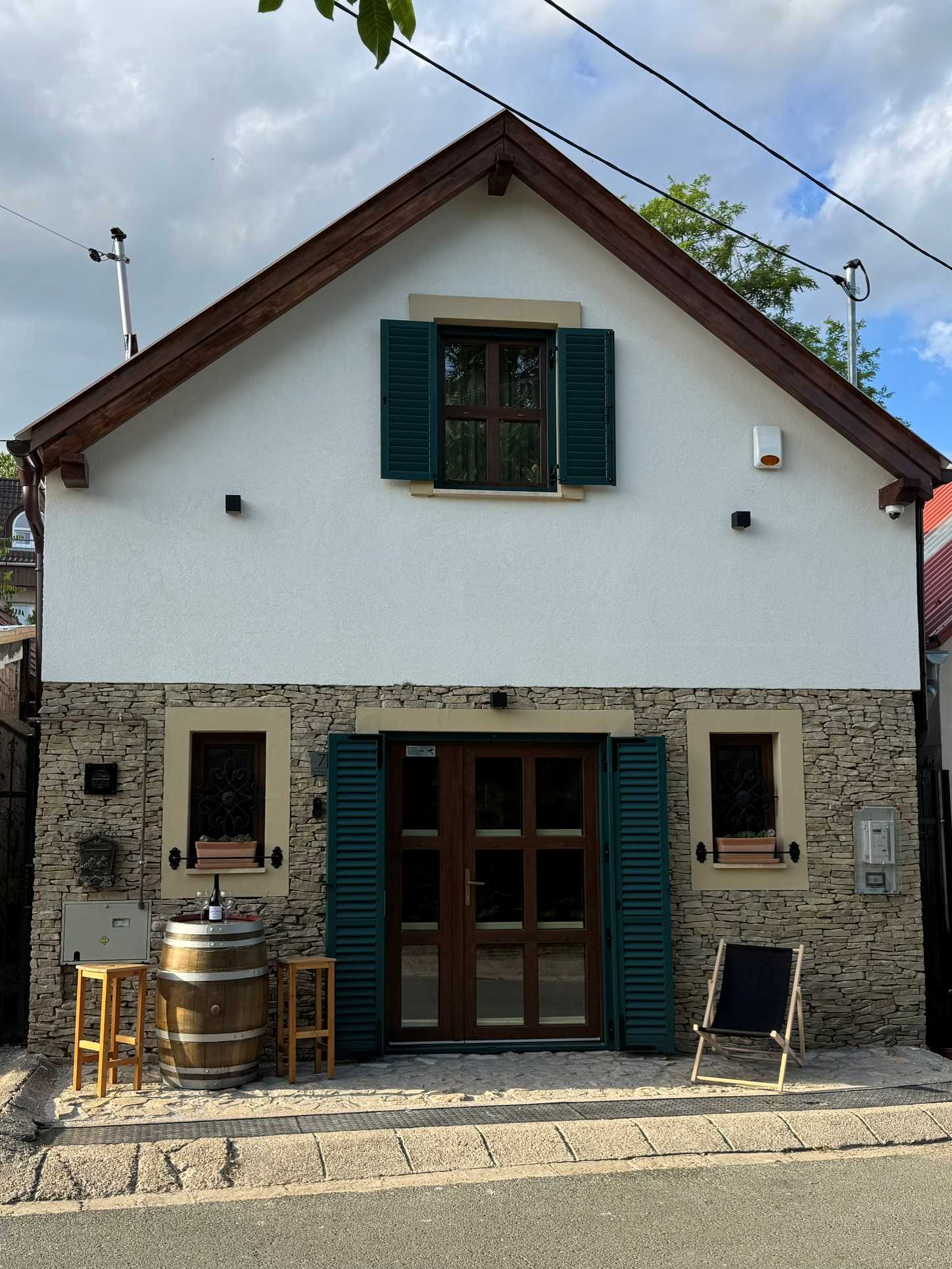 Vendégház külső
